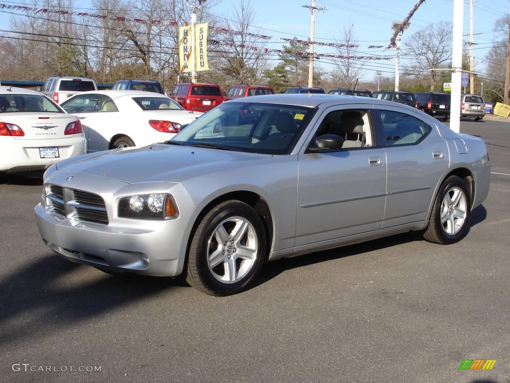 Bright Silver Metallic Dodge Charger