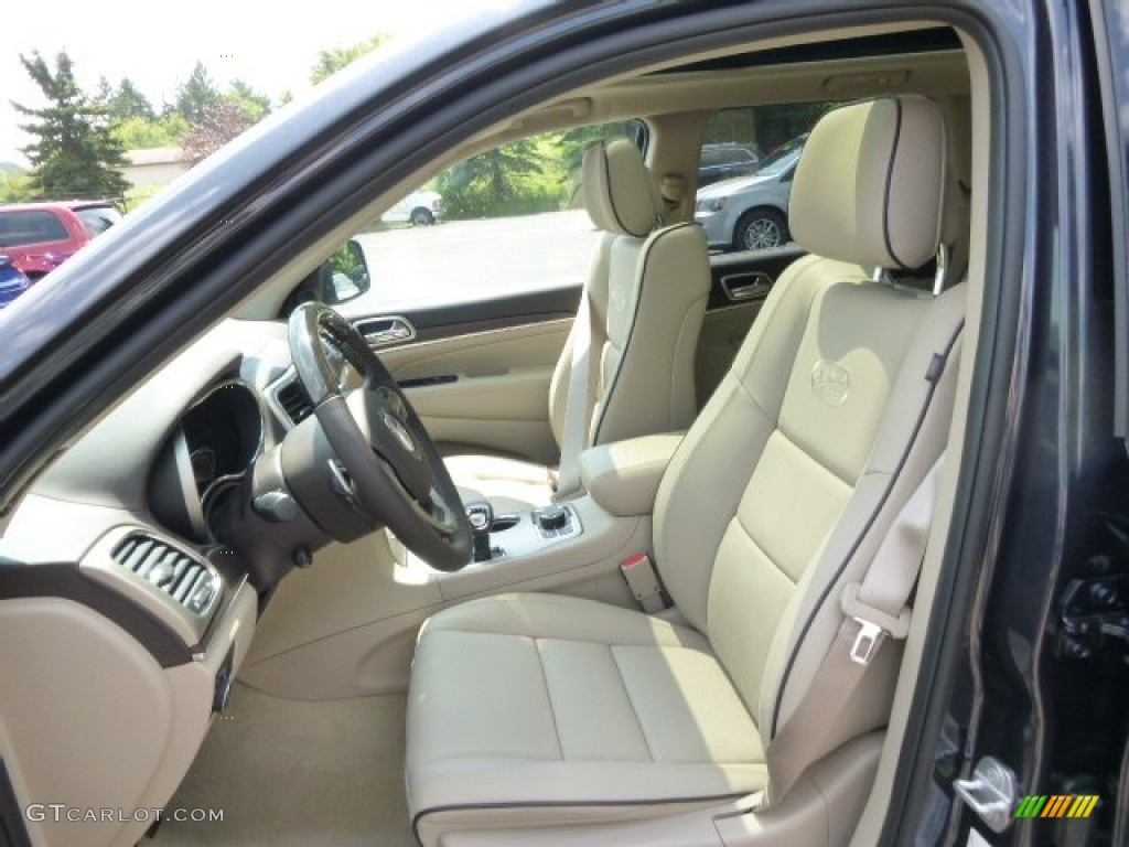 2015 Jeep Grand Cherokee Overland 4x4 Front Seat Photo #95967758