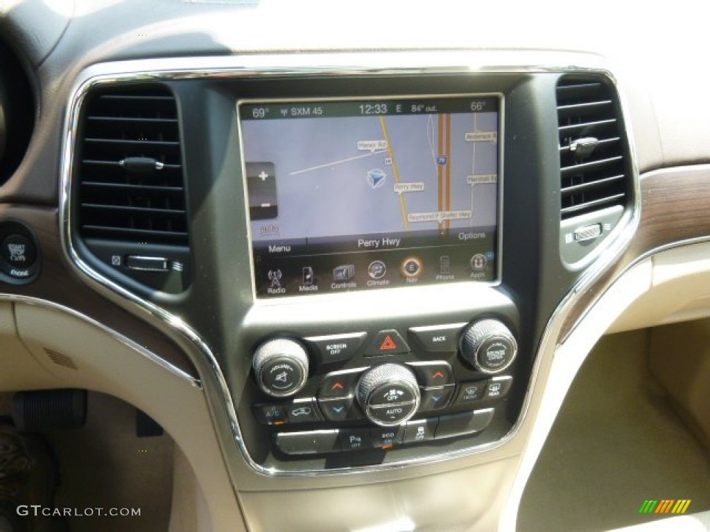 2015 Jeep Grand Cherokee Overland 4x4 Controls Photo #95967833