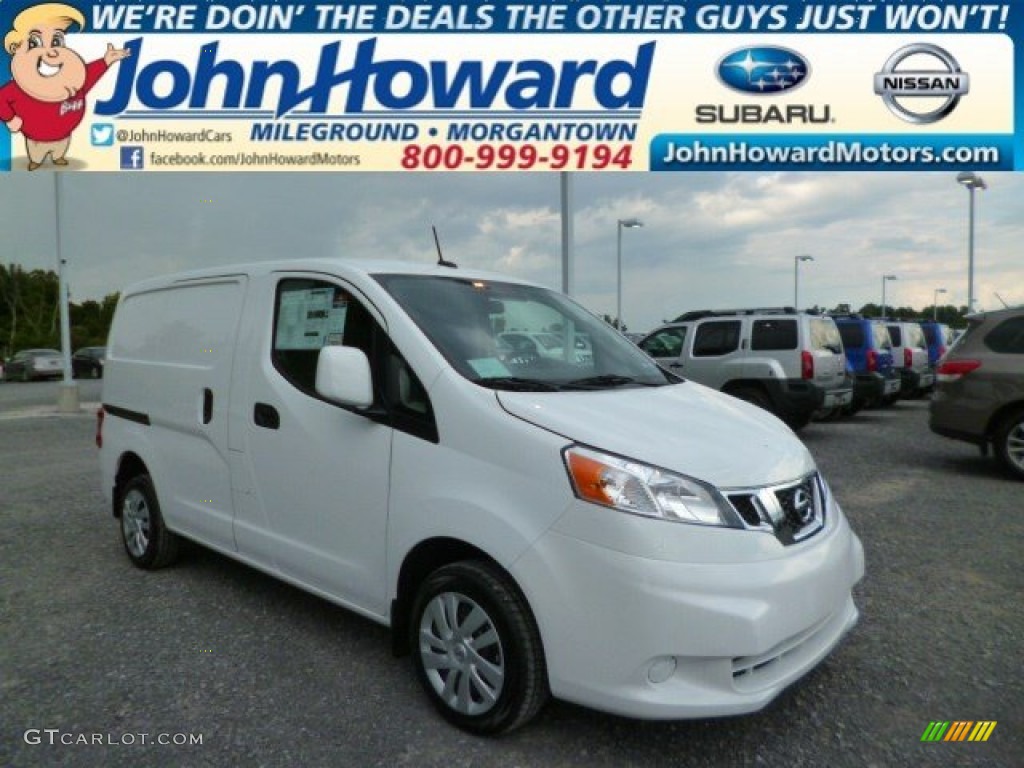 2014 NV200 SV - Glacier White / Gray photo #1
