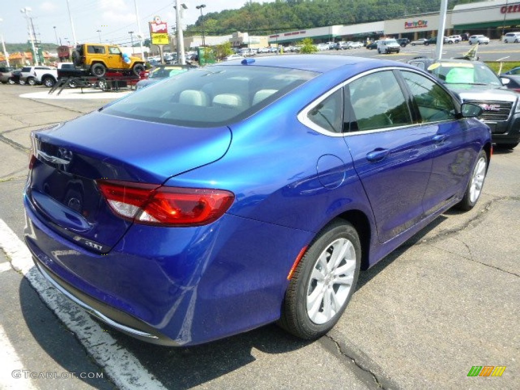 Vivid Blue Pearl 2015 Chrysler 200 Limited Exterior Photo #95970419