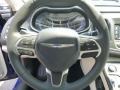 2015 Chrysler 200 Black/Linen Interior Steering Wheel Photo