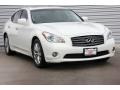 2012 Moonlight White Infiniti M 37 Sedan  photo #1