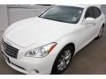 2012 Moonlight White Infiniti M 37 Sedan  photo #3