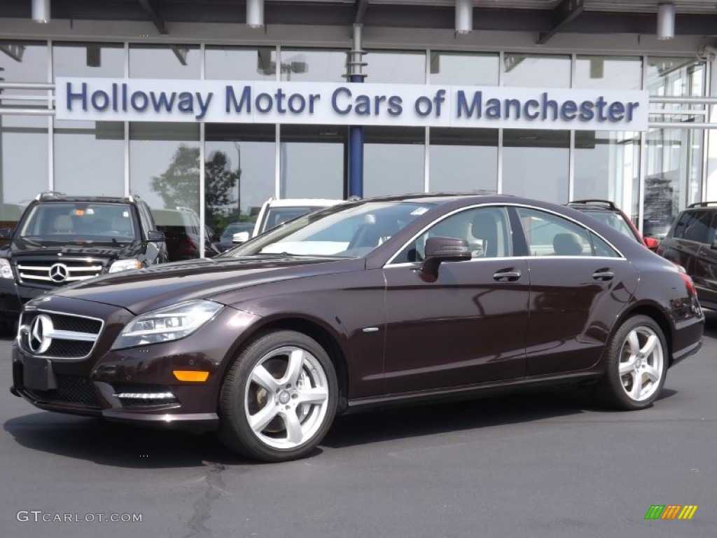 Cuprite Brown Metallic Mercedes-Benz CLS