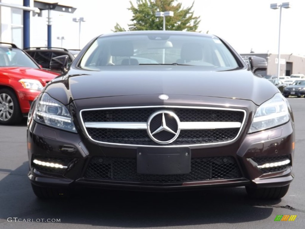 Cuprite Brown Metallic 2012 Mercedes-Benz CLS 550 4Matic Coupe Exterior Photo #95971805