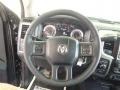 2014 Ram 2500 Black/Diesel Gray Interior Steering Wheel Photo