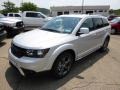 2014 Bright Silver Metallic Dodge Journey Crossroad AWD  photo #2