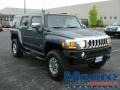 2007 Slate Blue Metallic Hummer H3   photo #15