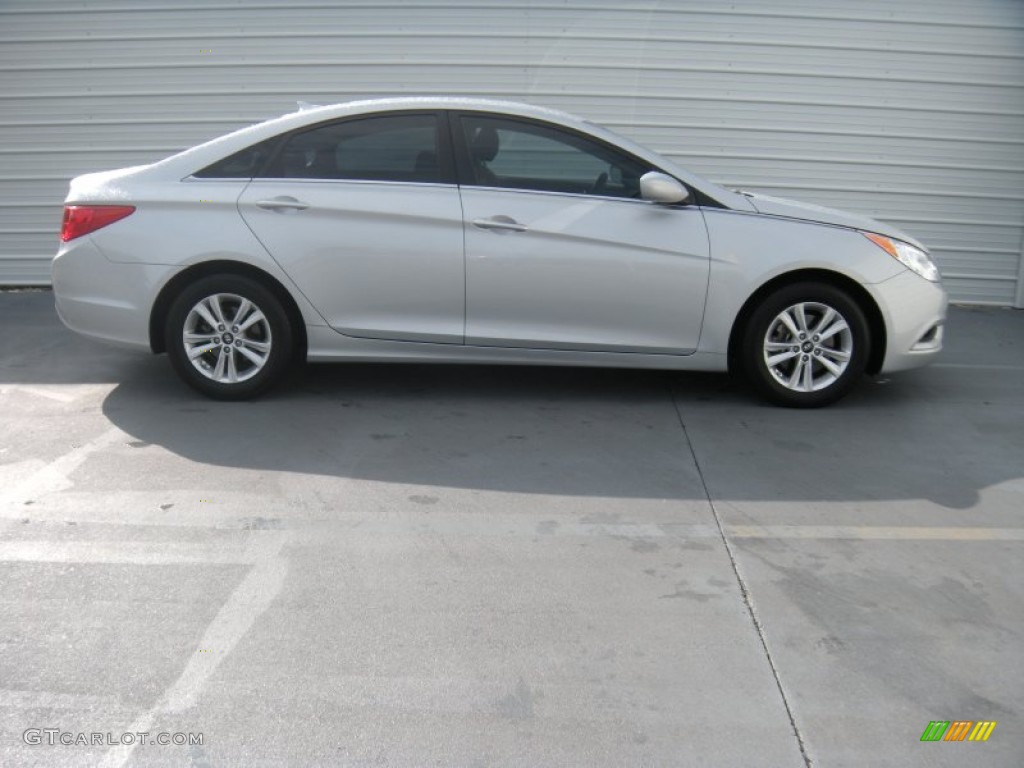 2012 Sonata GLS - Radiant Silver / Gray photo #3