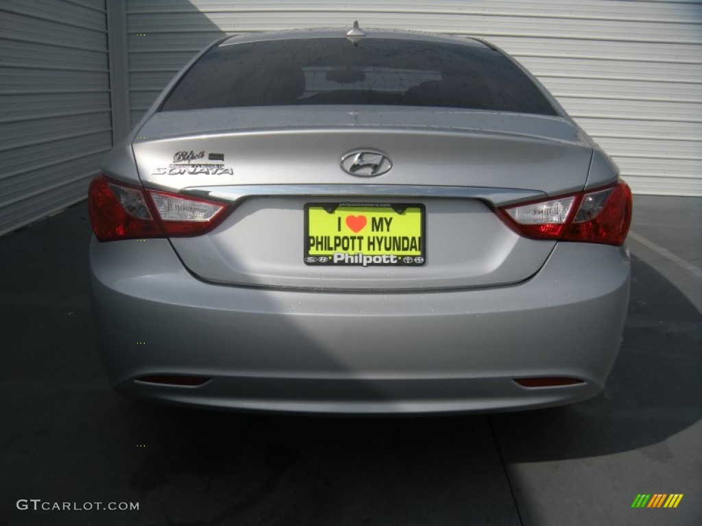 2012 Sonata GLS - Radiant Silver / Gray photo #5