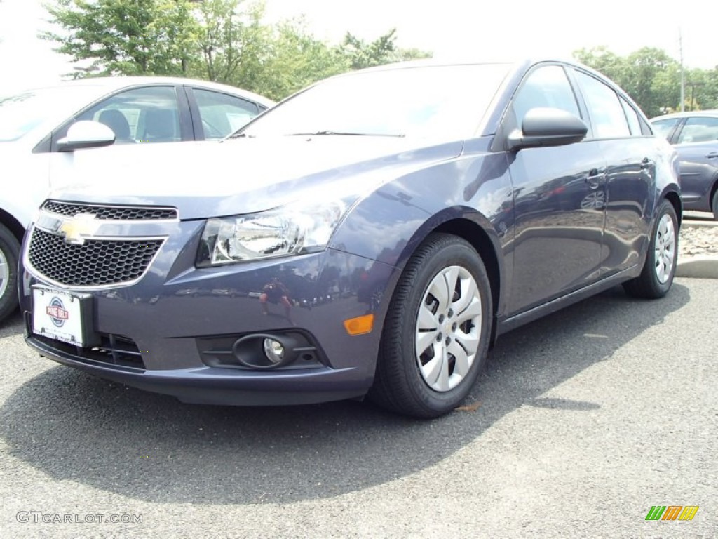 2014 Cruze LS - Atlantis Blue Metallic / Jet Black/Medium Titanium photo #1
