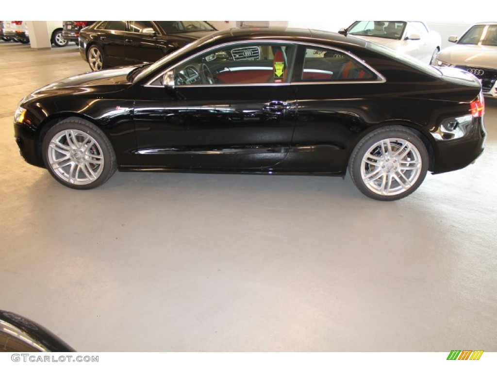 Brilliant Black 2015 Audi S5 3.0T Premium Plus quattro Coupe Exterior Photo #95979159