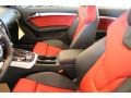 Black/Magma Red Front Seat Photo for 2015 Audi S5 #95979231