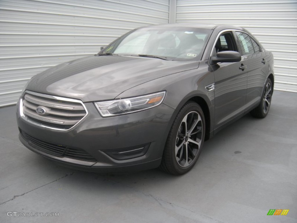 2015 Taurus SEL - Magnetic Metallic / Charcoal Black photo #7