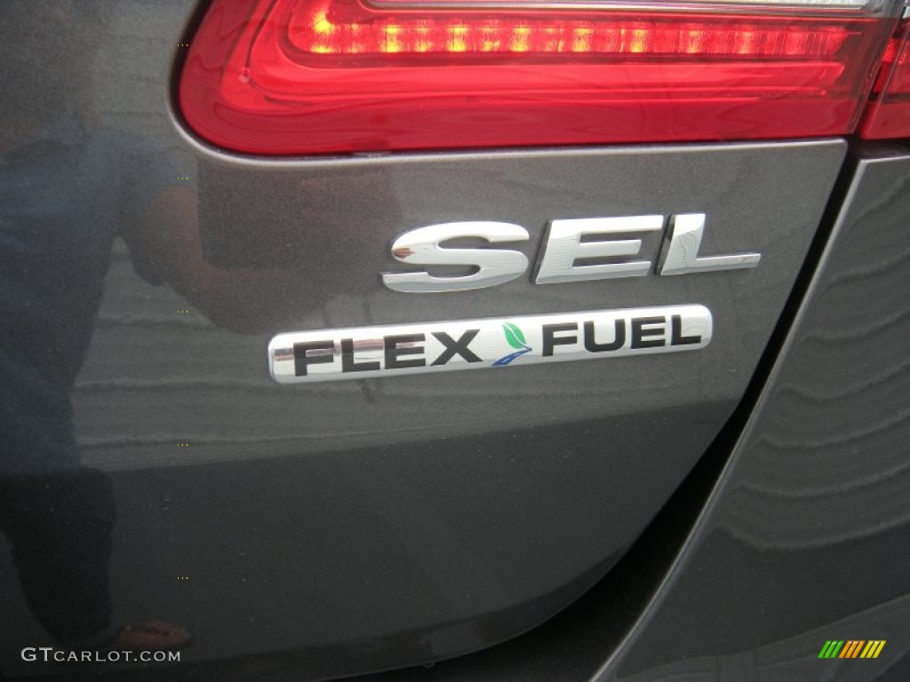 2015 Taurus SEL - Magnetic Metallic / Charcoal Black photo #14