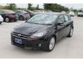 2013 Tuxedo Black Ford Focus Titanium Hatchback  photo #3