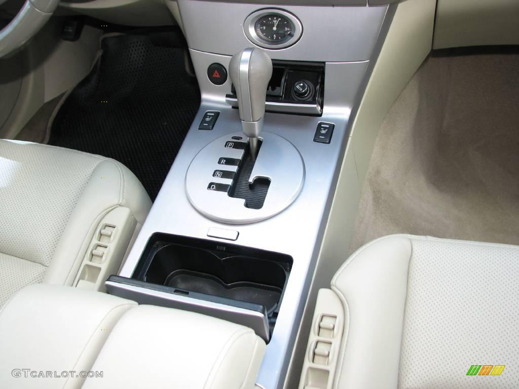 2005 FX 35 AWD - Ivory Pearl White / Willow photo #14