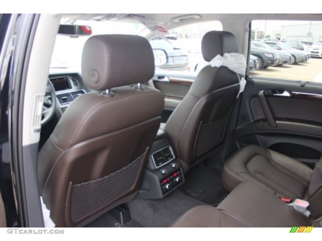 2015 Audi Q7 3.0 Premium Plus quattro Rear Seat Photo #95985352