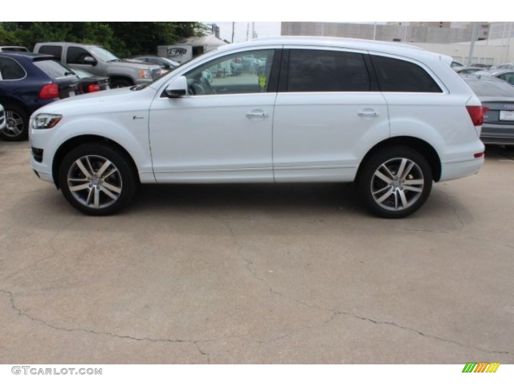 Glacier White Metallic 2015 Audi Q7 3.0 Premium Plus quattro Exterior Photo #95985436