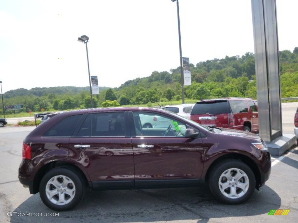 2011 Edge SEL - Bordeaux Reserve Red Metallic / Charcoal Black photo #4