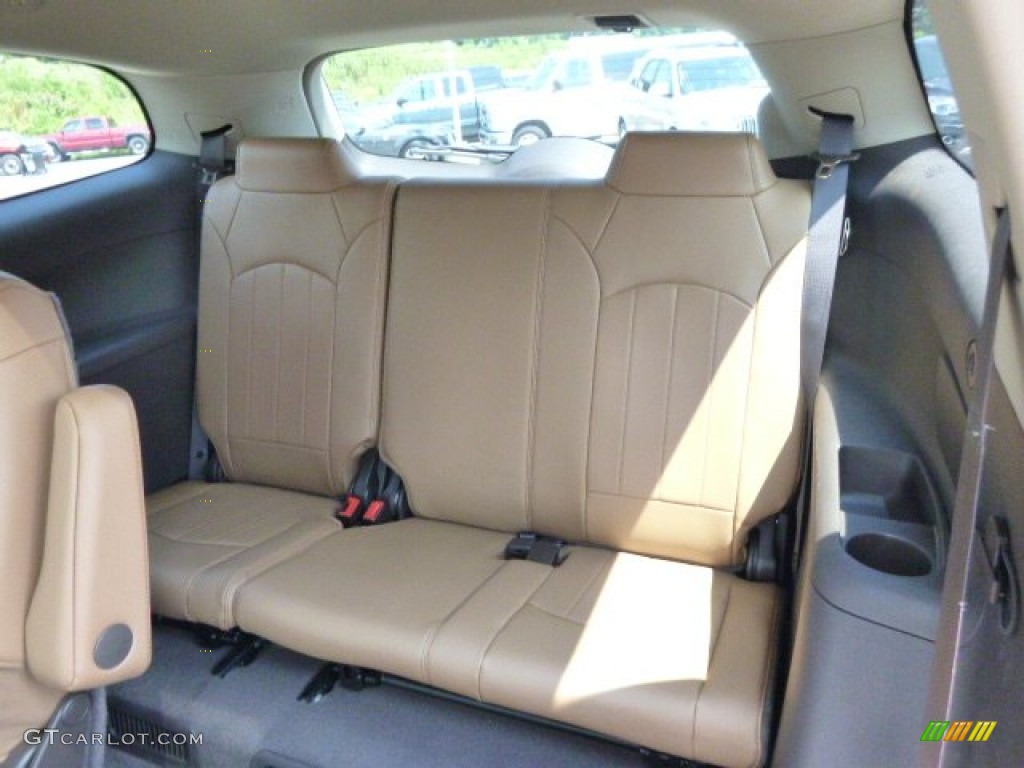 2015 Enclave Leather - Champagne Silver Metallic / Choccachino/Cocoa photo #12