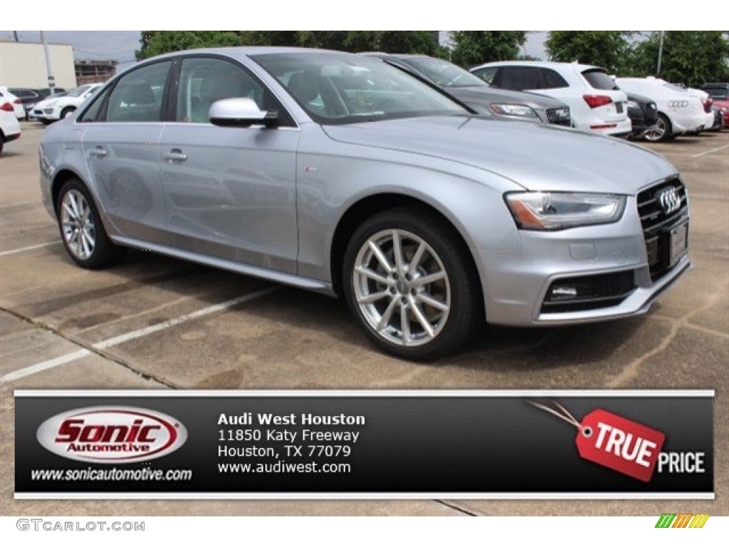 2015 A4 2.0T Premium Plus quattro - Florett Silver Metallic / Titanium Gray/Black photo #1