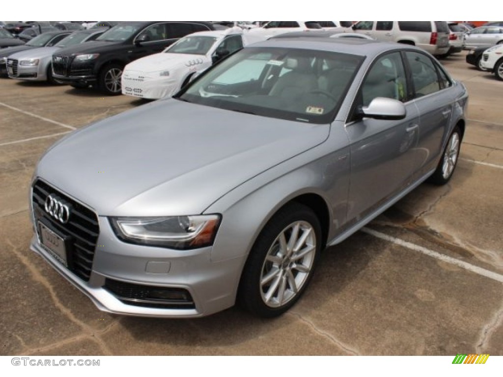2015 A4 2.0T Premium Plus quattro - Florett Silver Metallic / Titanium Gray/Black photo #3