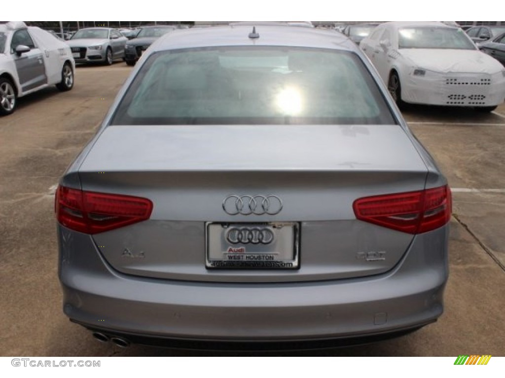 2015 A4 2.0T Premium Plus quattro - Florett Silver Metallic / Titanium Gray/Black photo #6