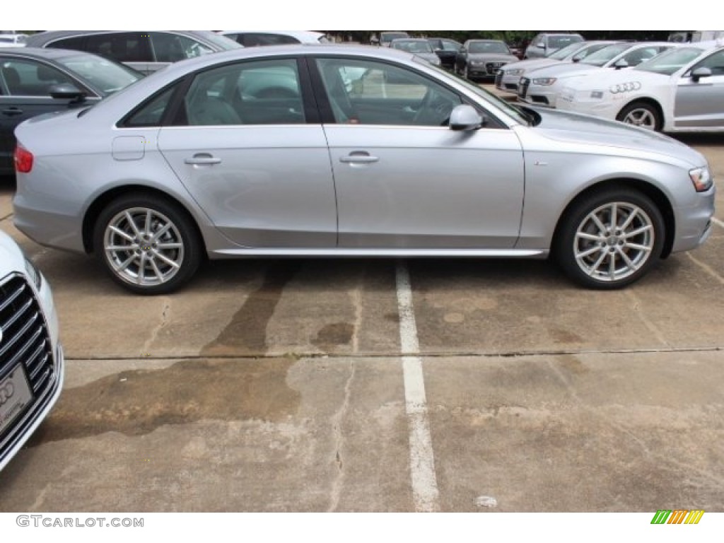 2015 A4 2.0T Premium Plus quattro - Florett Silver Metallic / Titanium Gray/Black photo #8