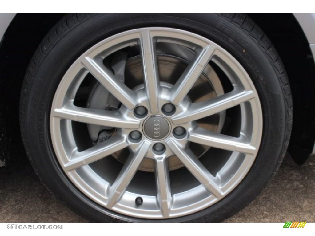 2015 A4 2.0T Premium Plus quattro - Florett Silver Metallic / Titanium Gray/Black photo #9