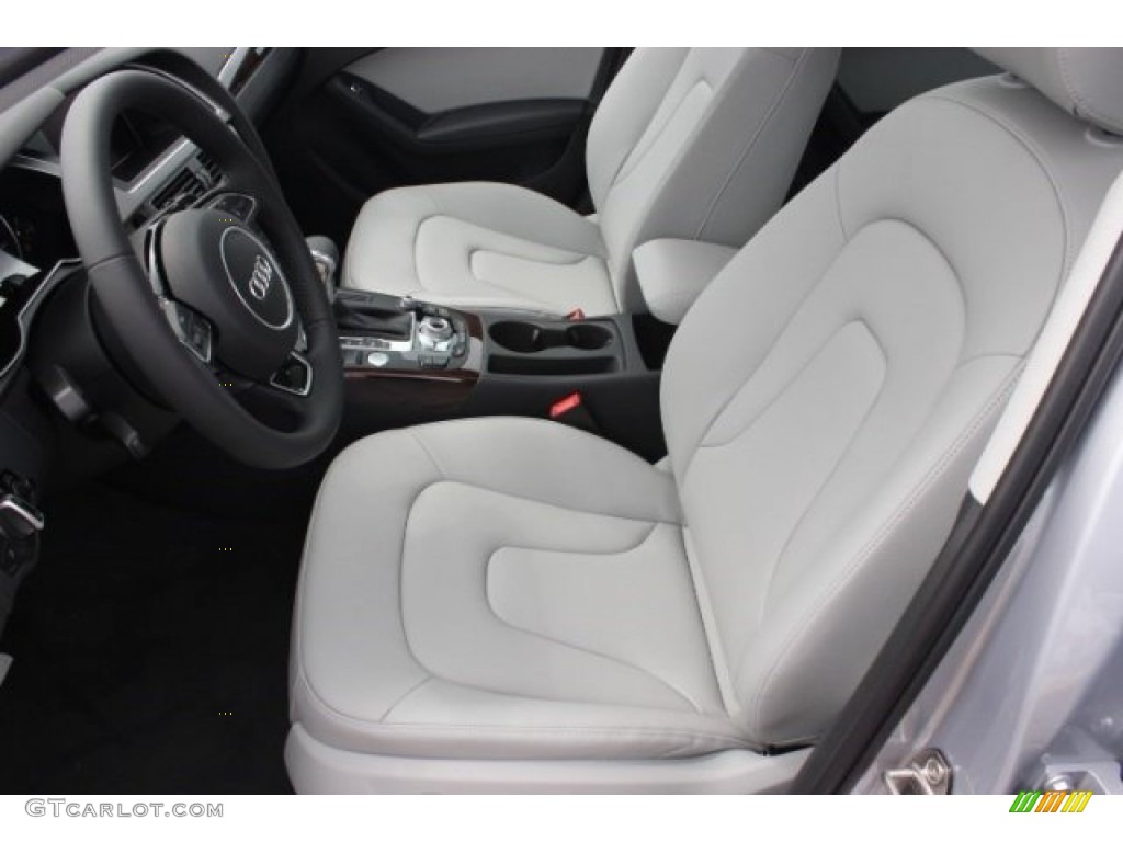 2015 A4 2.0T Premium Plus quattro - Florett Silver Metallic / Titanium Gray/Black photo #13