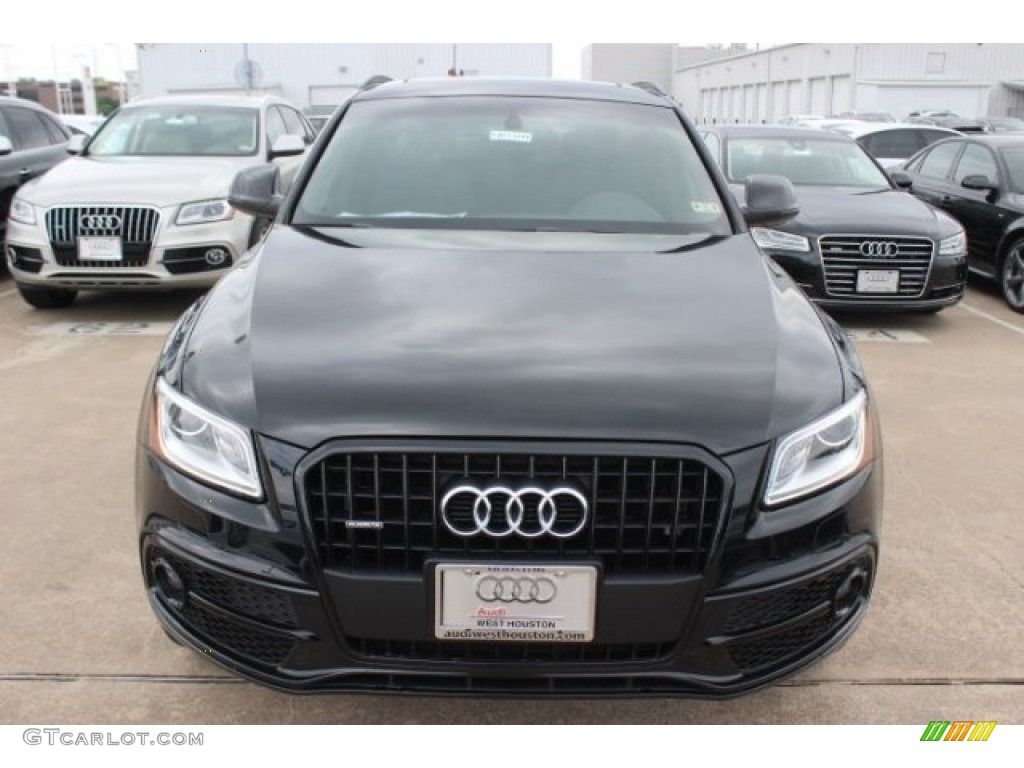 2014 Q5 3.0 TFSI quattro - Phantom Black Pearl / Black photo #2