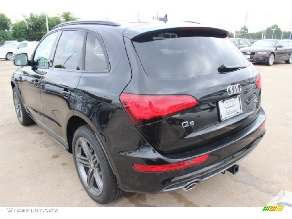 2014 Q5 3.0 TFSI quattro - Phantom Black Pearl / Black photo #5