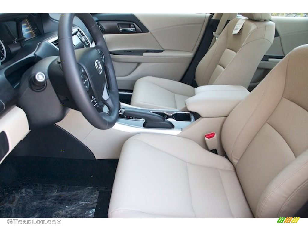 2014 Accord EX-L Sedan - Champagne Frost Pearl / Ivory photo #13