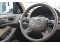 Pistachio Beige Steering Wheel Photo for 2014 Audi Q5 #95993862