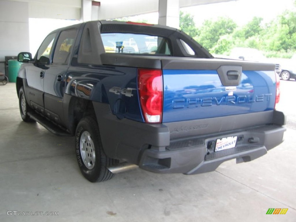 2003 Avalanche 1500 4x4 - Arrival Blue / Dark Charcoal photo #3