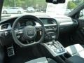 Black/Lunar Silver 2014 Audi S4 Premium plus 3.0 TFSI quattro Interior Color