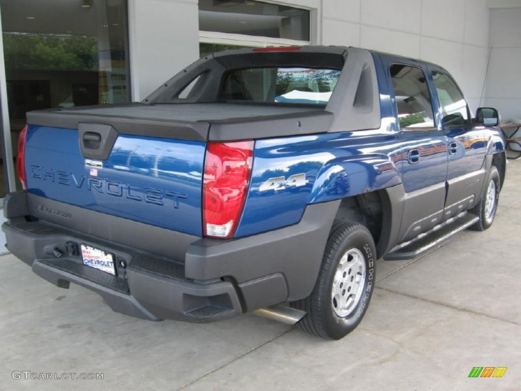 2003 Avalanche 1500 4x4 - Arrival Blue / Dark Charcoal photo #16