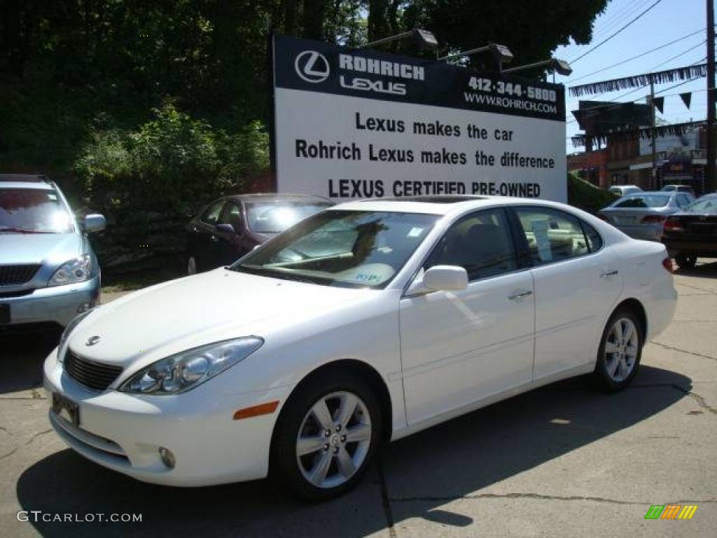 2005 ES 330 - Crystal White / Cashmere photo #1