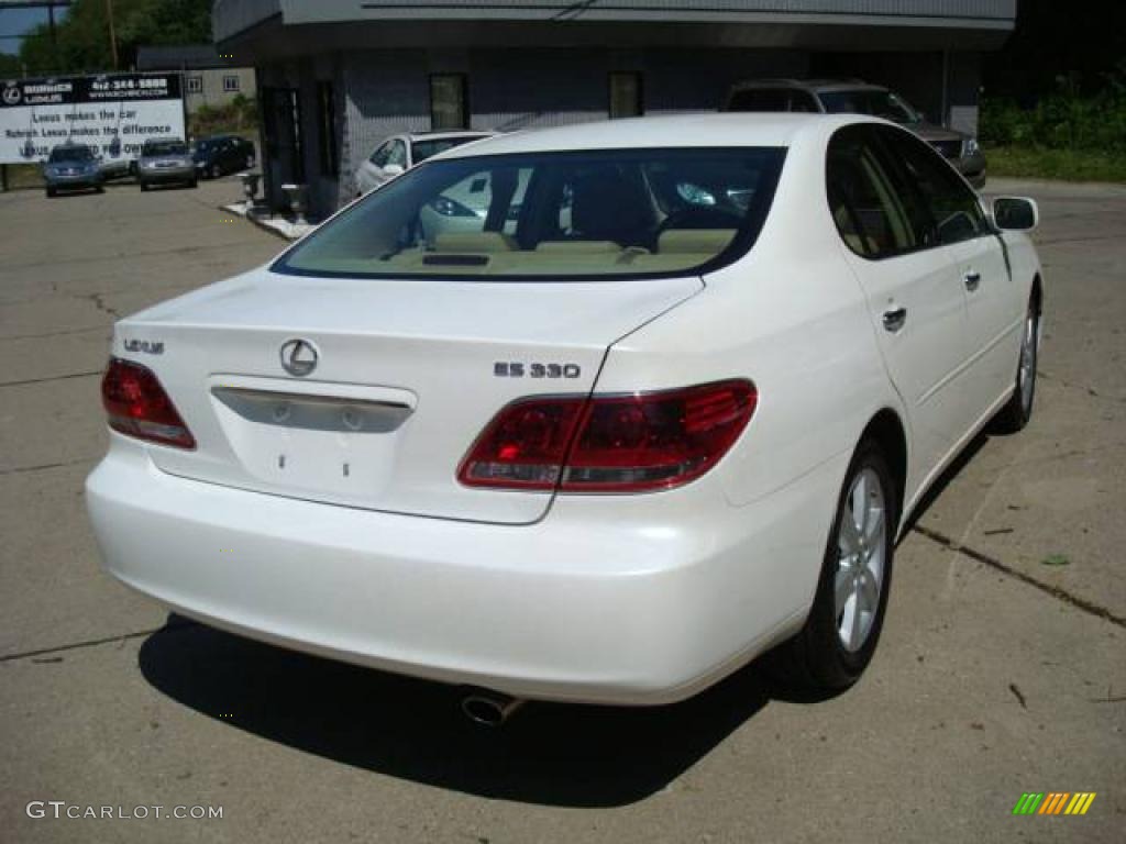 2005 ES 330 - Crystal White / Cashmere photo #4