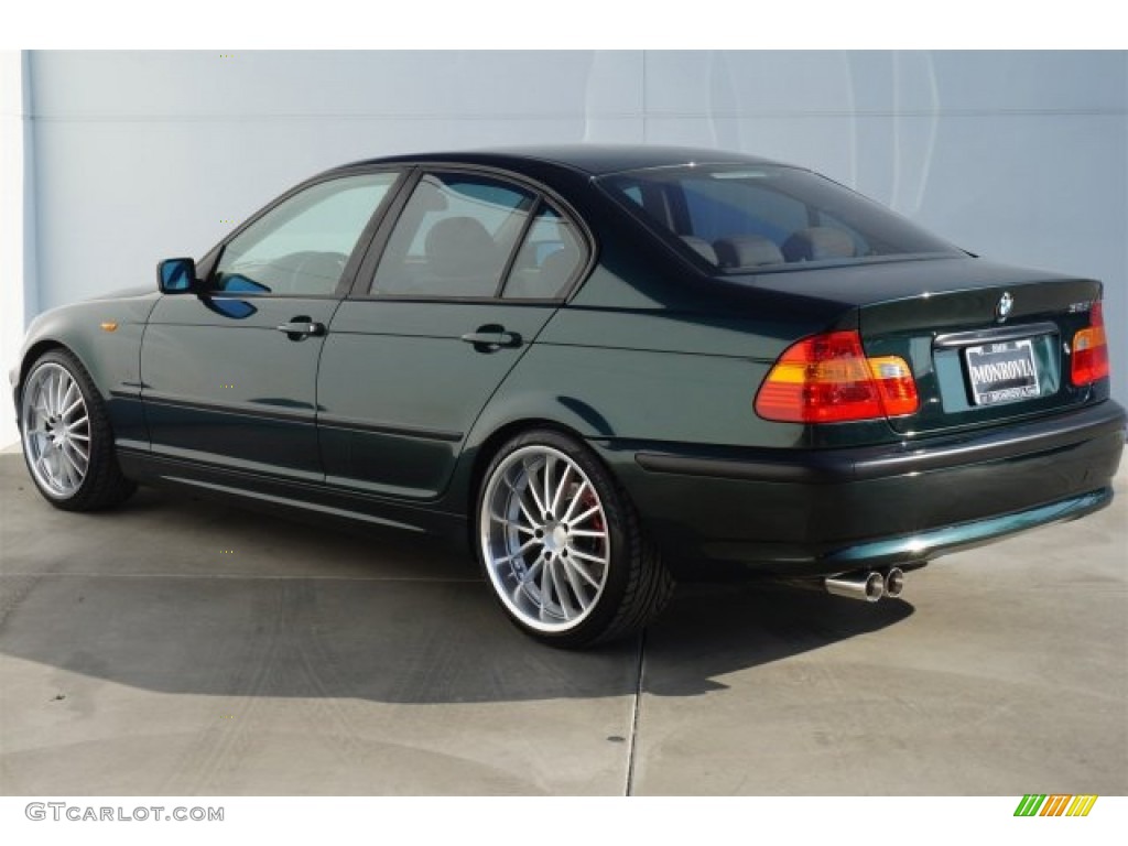 2003 3 Series 325i Sedan - Oxford Green Metallic / Sand photo #3