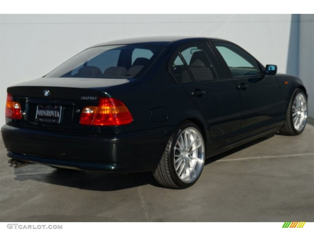 2003 3 Series 325i Sedan - Oxford Green Metallic / Sand photo #4