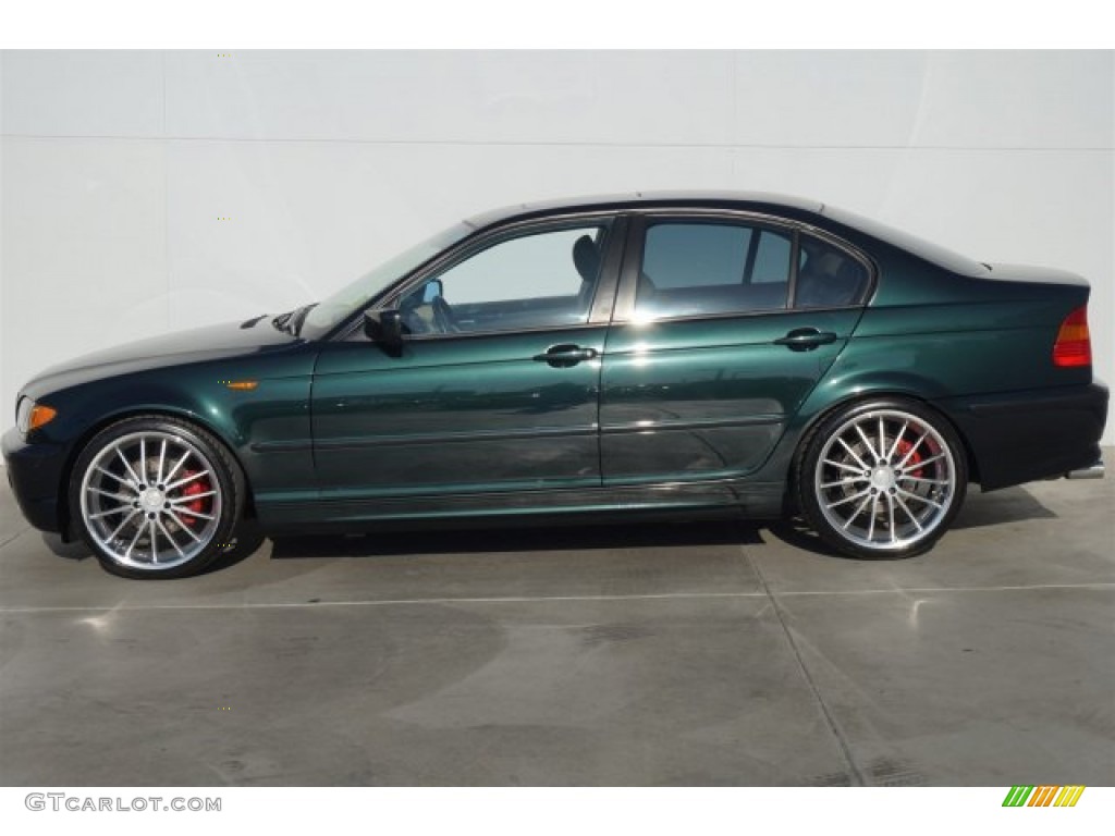 2003 3 Series 325i Sedan - Oxford Green Metallic / Sand photo #5