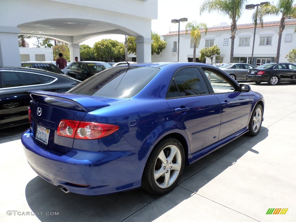 2005 MAZDA6 i Sport Sedan - Lapis Blue Metallic / Black photo #2