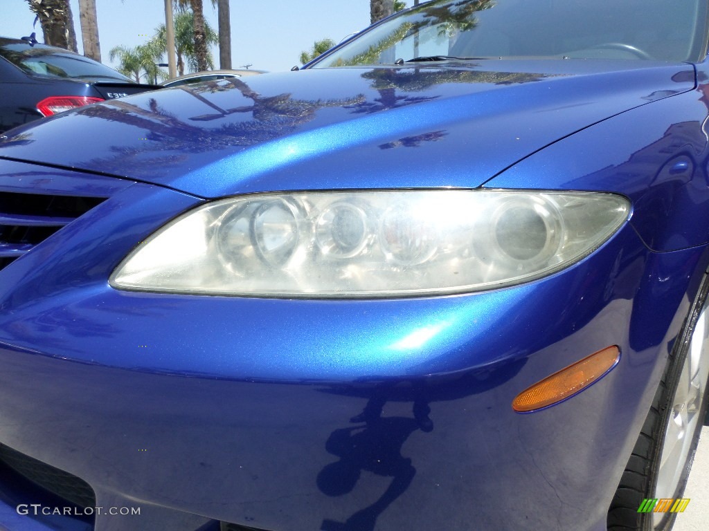 2005 MAZDA6 i Sport Sedan - Lapis Blue Metallic / Black photo #20