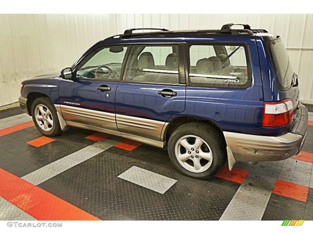 2002 Forester 2.5 S - Blue Ridge Pearl / Gray photo #7
