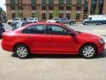 2012 Tornado Red Volkswagen Jetta S Sedan  photo #13