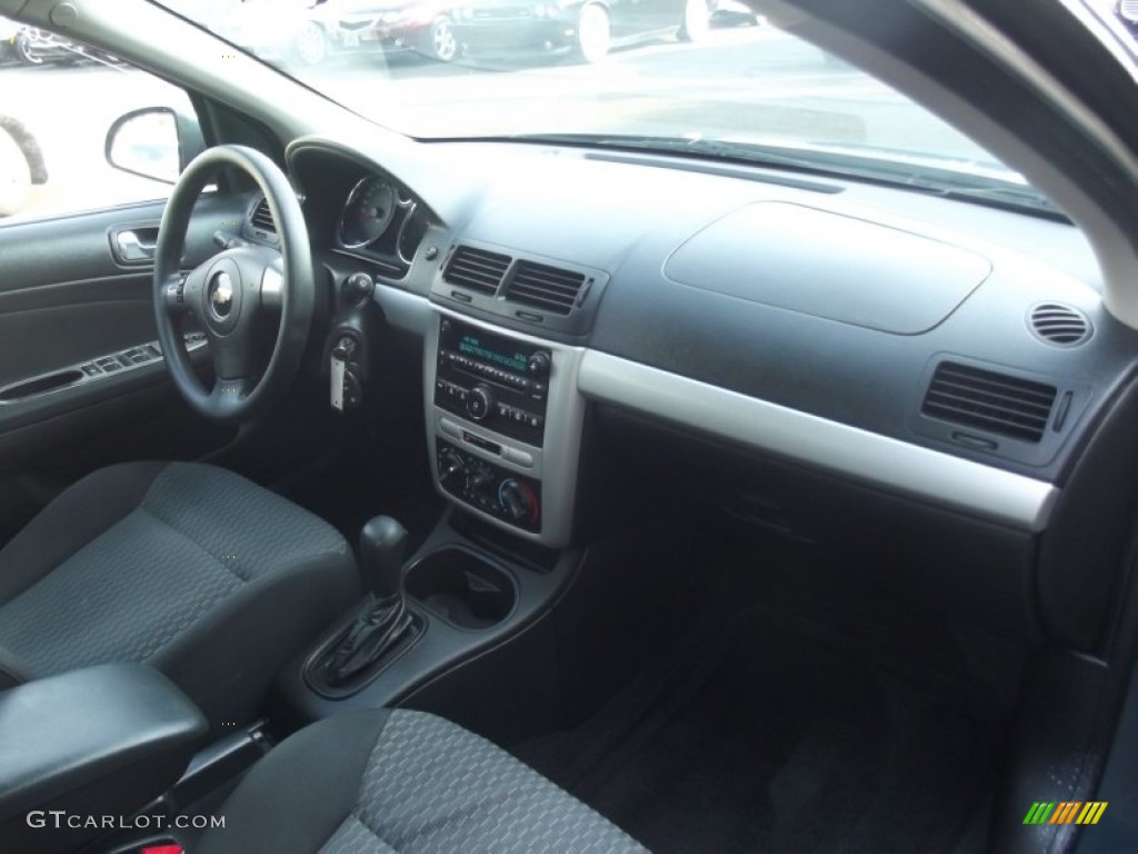 2010 Cobalt LT Sedan - Silver Moss Metallic / Ebony photo #14