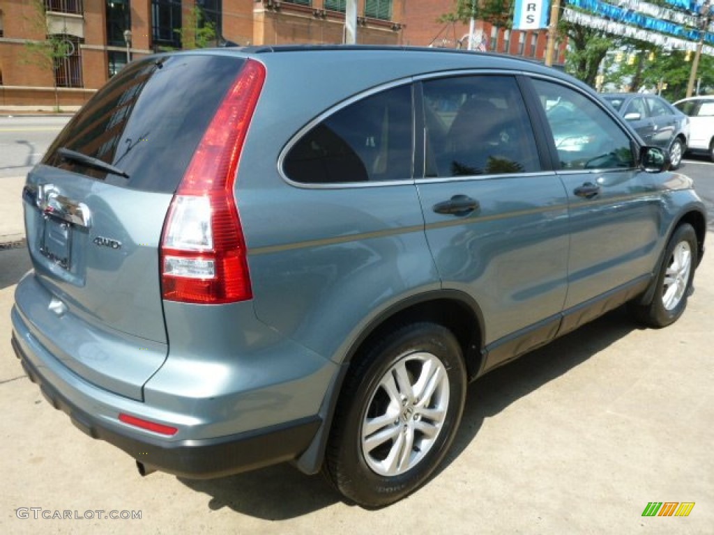 2011 CR-V EX 4WD - Opal Sage Metallic / Ivory photo #12